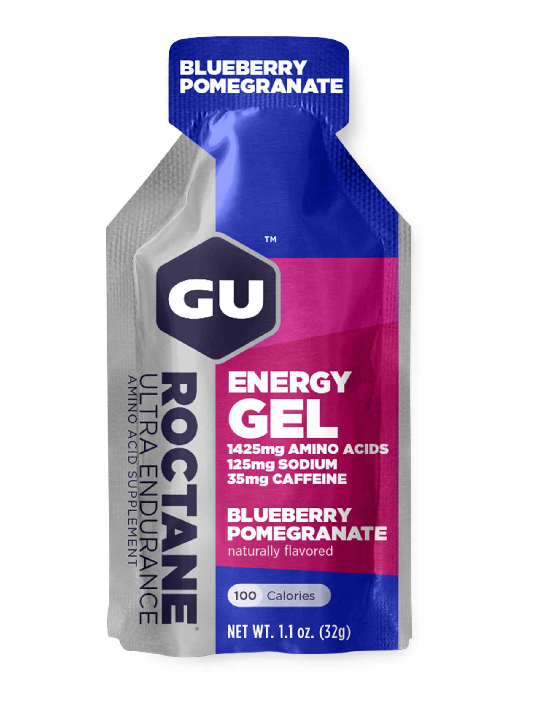 GU Roctane Energy Gel Blueberry Pomegranate