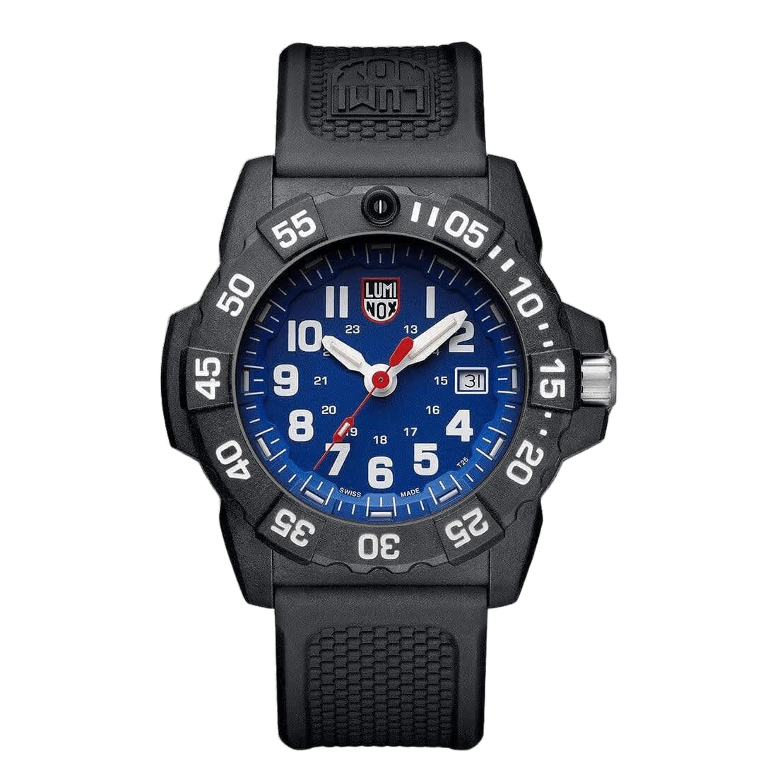 Luminox Navy SEAL 3500 reference 3503 blue dial rubber strap