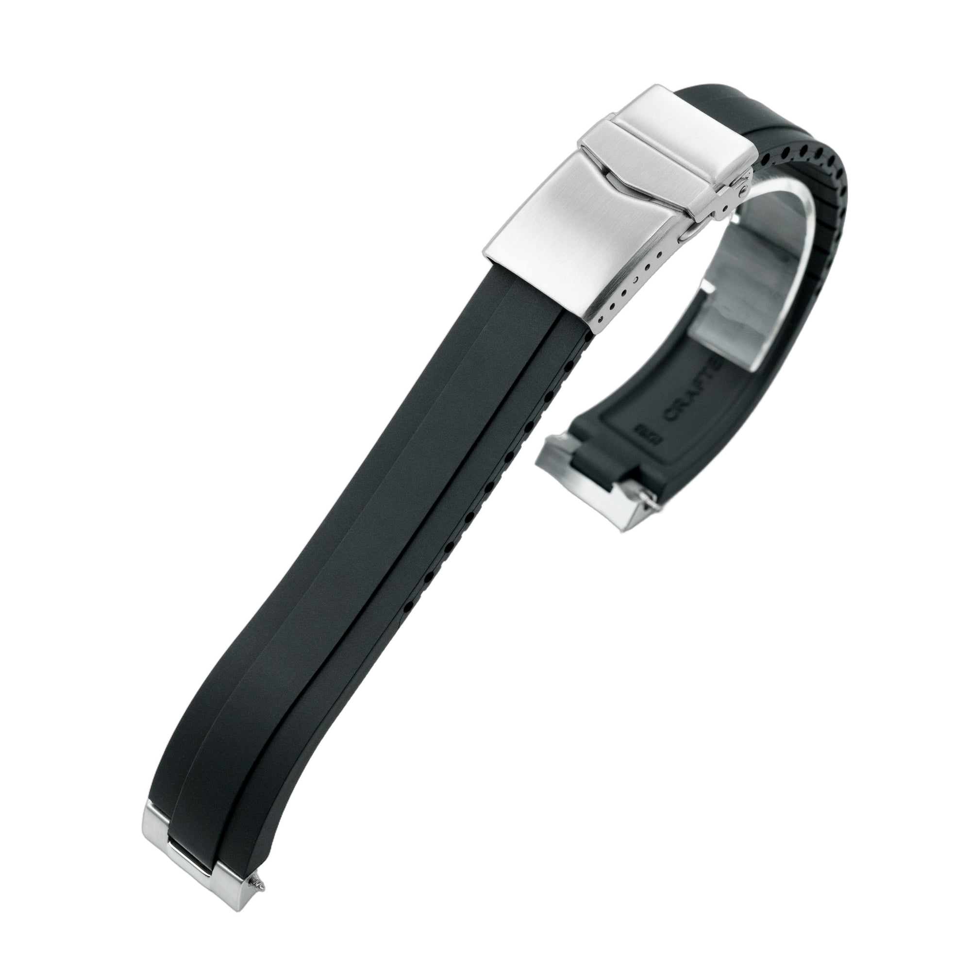 Crafter Blue MX03-813 rubber strap for Seiko Speedtimer
